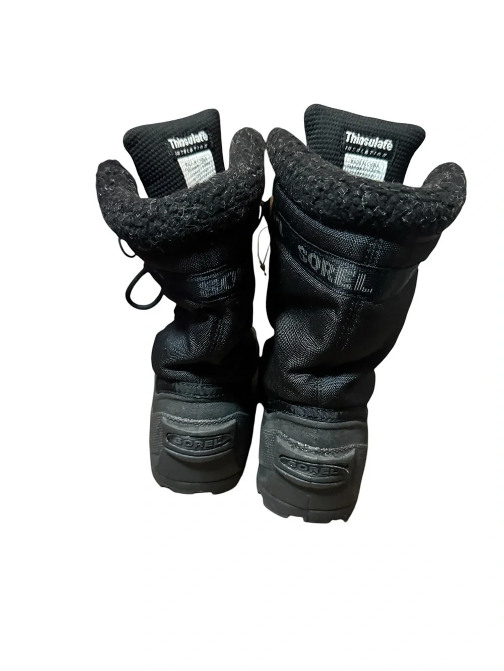 Sorel Cumberland Winter Snow Boots Black Insulated Women’s Size 7 Waterproof
